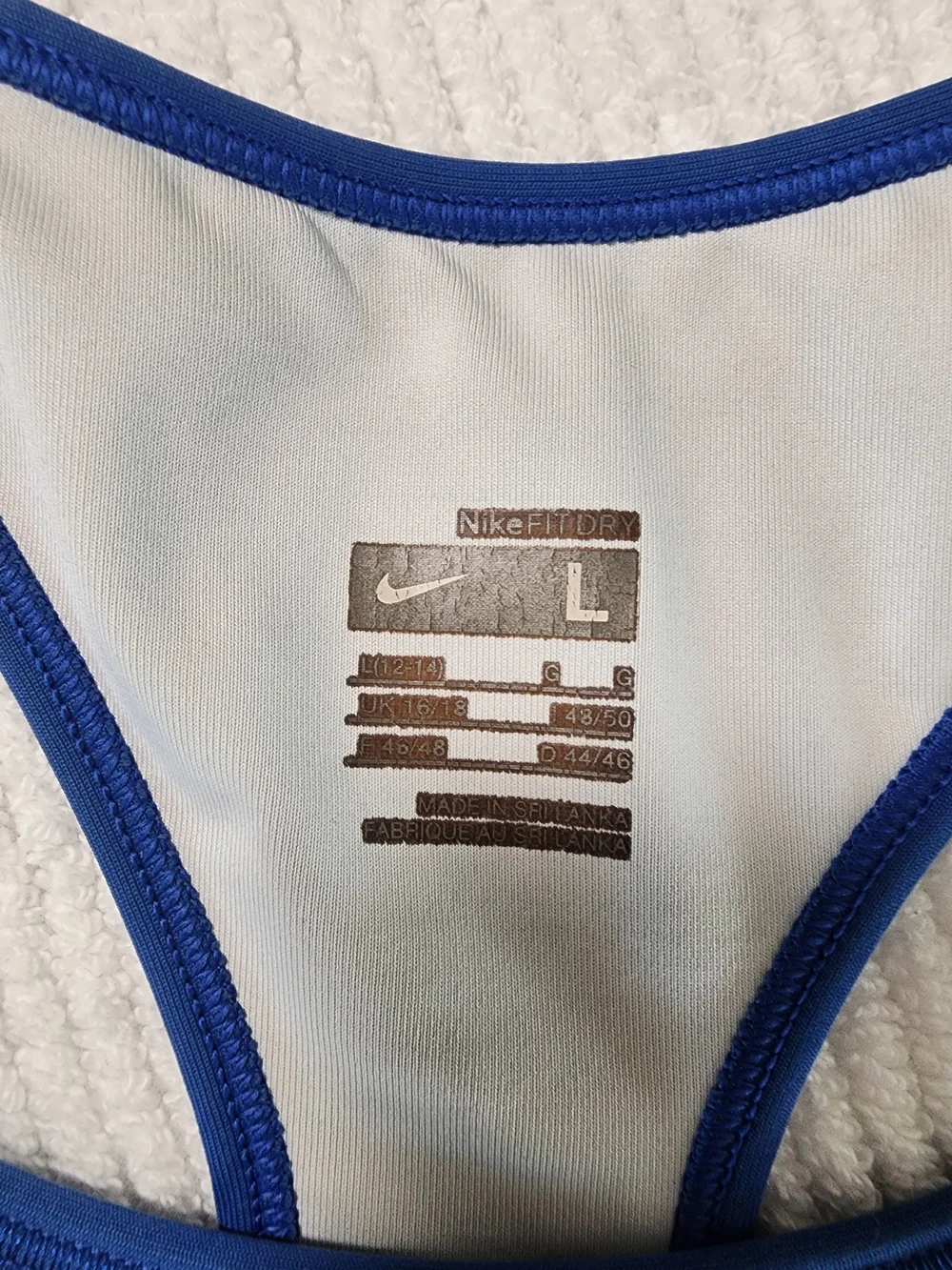 Nike sports bra